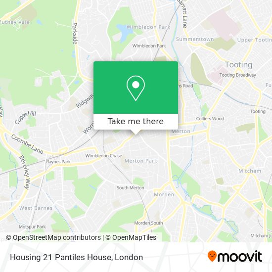 Housing 21 Pantiles House map