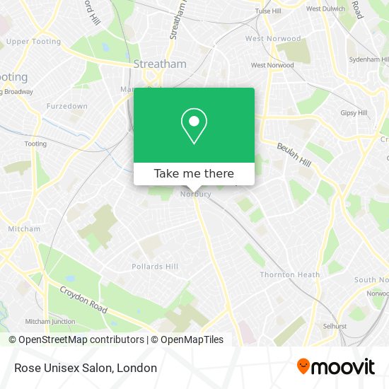 Rose Unisex Salon map