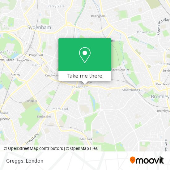 Greggs map