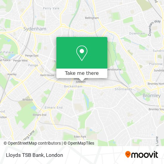 Lloyds TSB Bank map