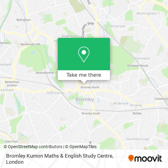 Bromley Kumon Maths & English Study Centre map