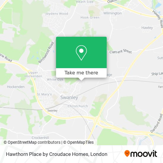 Hawthorn Place by Croudace Homes map