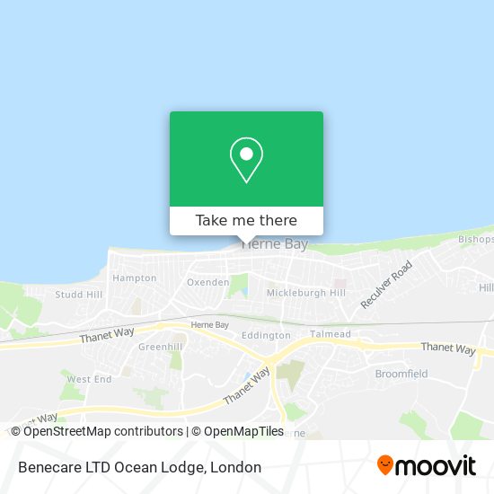 Benecare LTD Ocean Lodge map