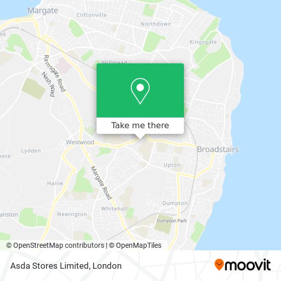 Asda Stores Limited map