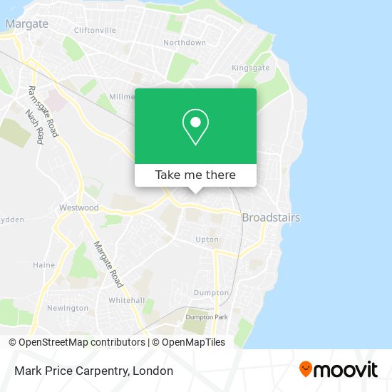 Mark Price Carpentry map