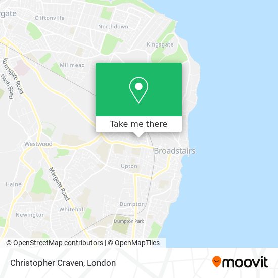 Christopher Craven map