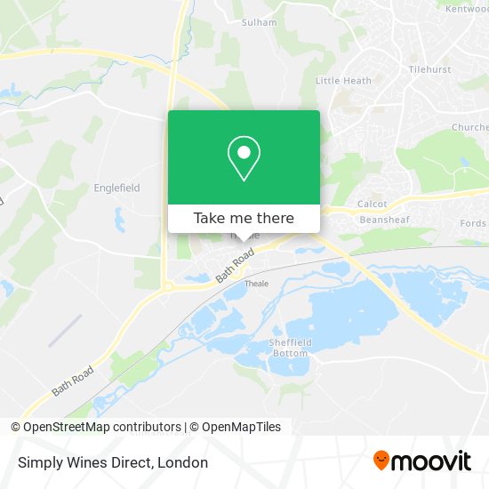Simply Wines Direct map