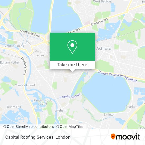 Capital Roofing Services map