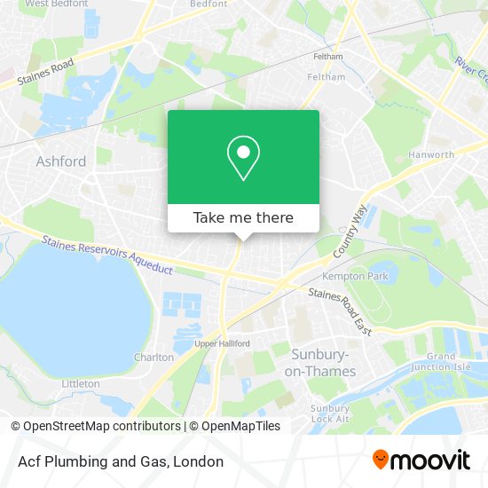 Acf Plumbing and Gas map