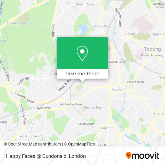 Happy Faces @ Dundonald map