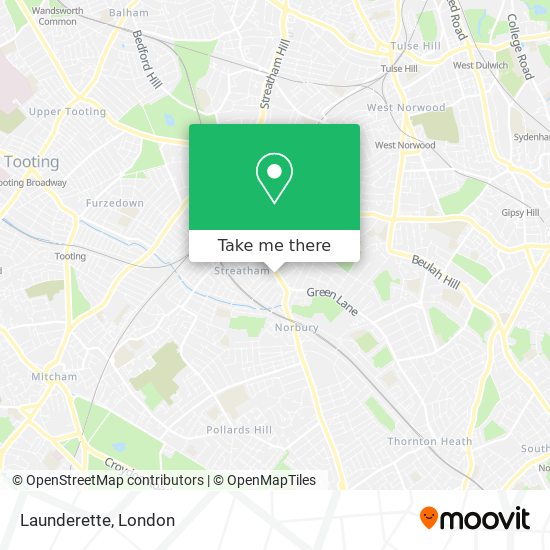 Launderette map