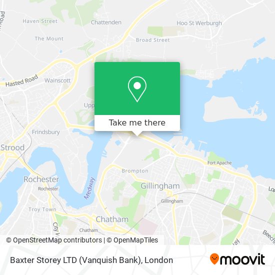 Baxter Storey LTD (Vanquish Bank) map