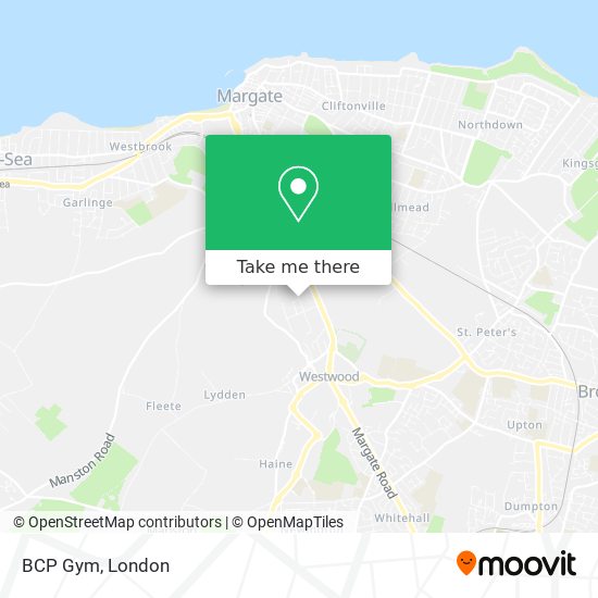 BCP Gym map