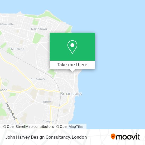 John Harvey Design Consultancy map