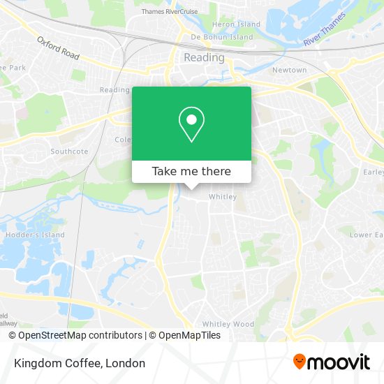 Kingdom Coffee map