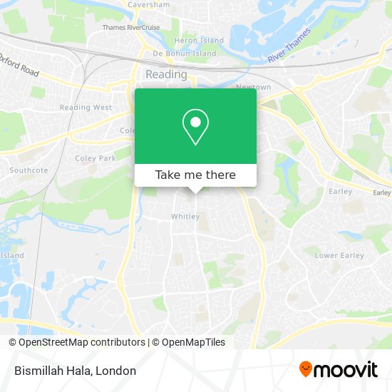 Bismillah Hala map
