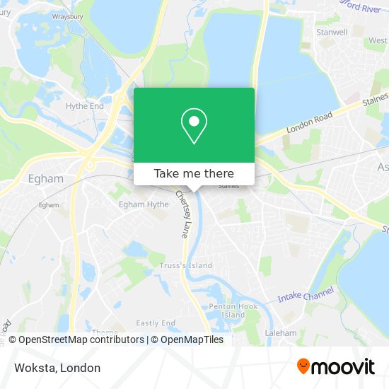 Woksta map