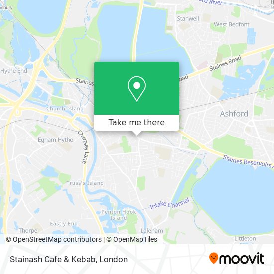 Stainash Cafe & Kebab map