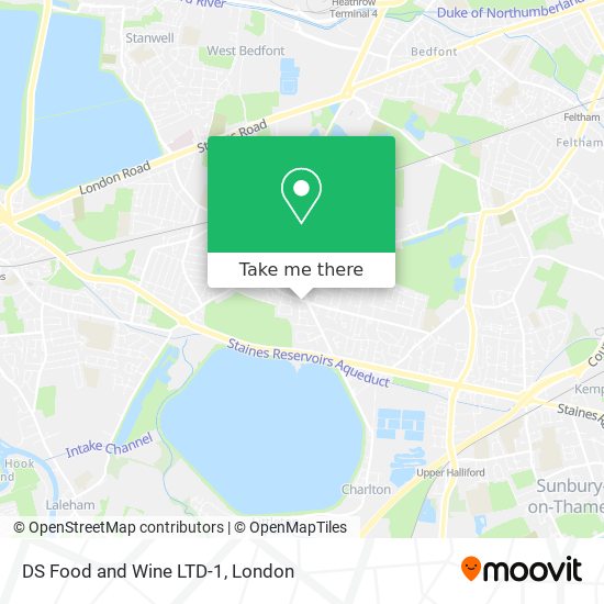 DS Food and Wine LTD-1 map