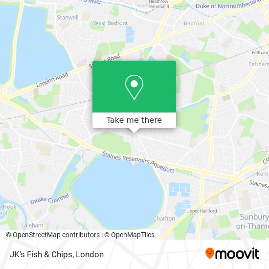 JK's Fish & Chips map