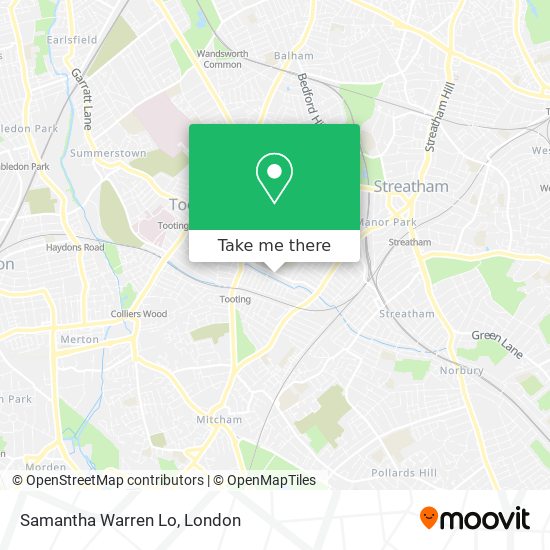 Samantha Warren Lo map