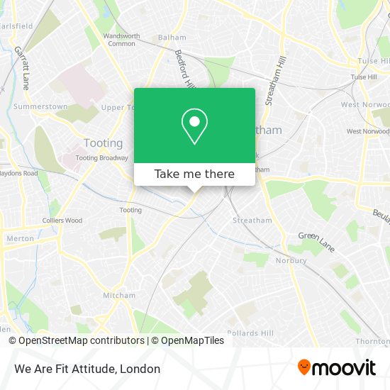 We Are Fit Attitude map