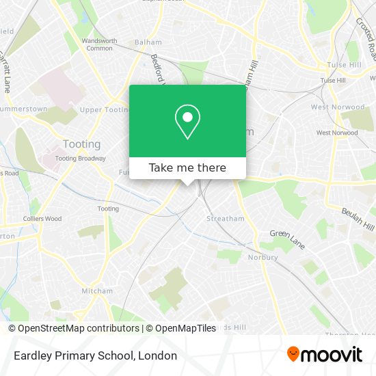 Eardley Primary School map