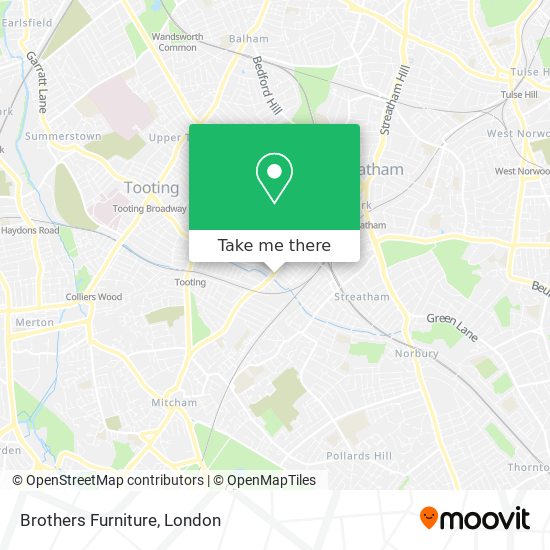 Brothers Furniture map