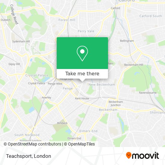 Teachsport map