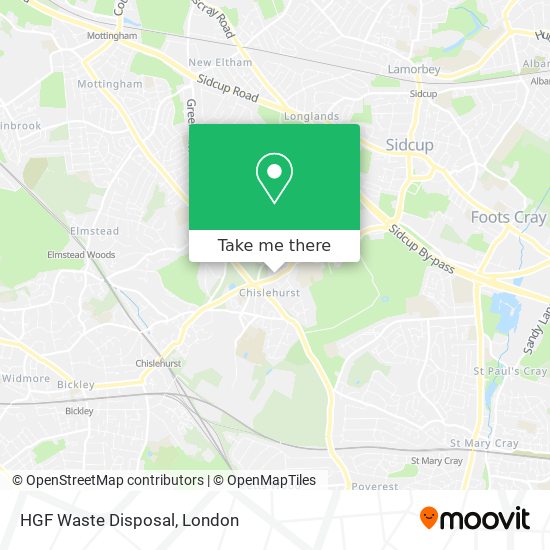 HGF Waste Disposal map