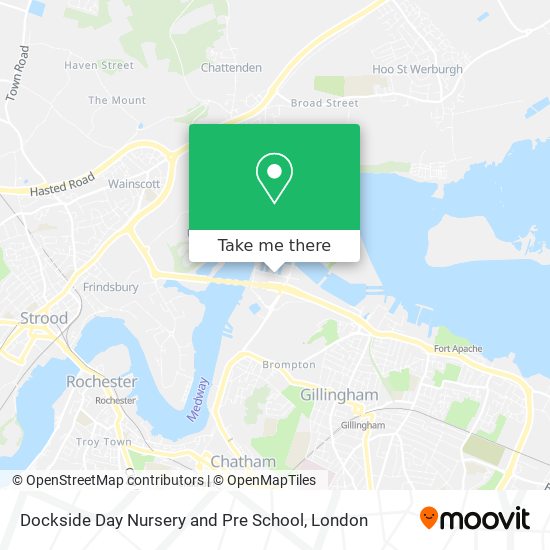 Dockside Day Nursery and Pre School map