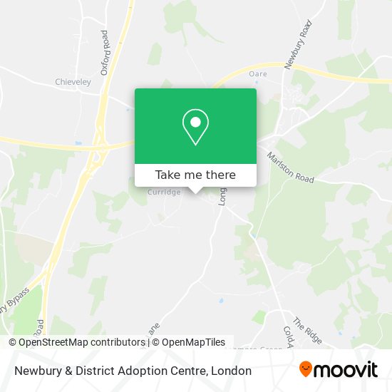 Newbury & District Adoption Centre map