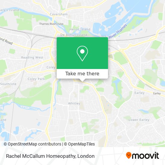 Rachel McCallum Homeopathy map