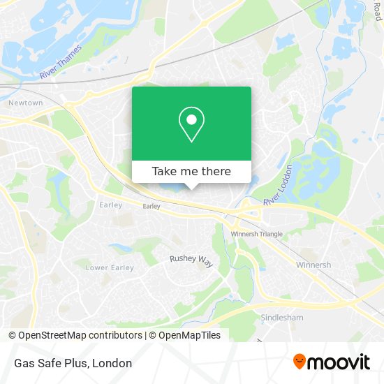 Gas Safe Plus map