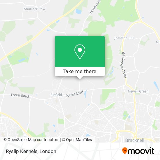 Ryslip Kennels map