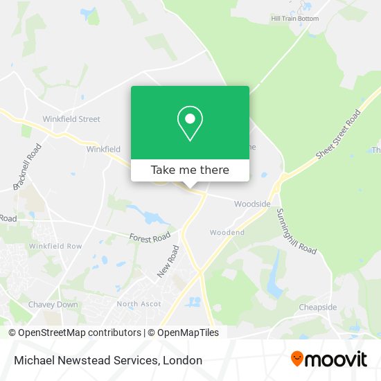 Michael Newstead Services map