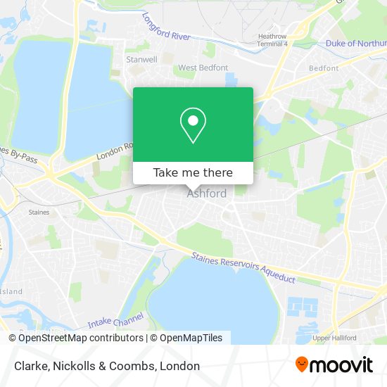Clarke, Nickolls & Coombs map