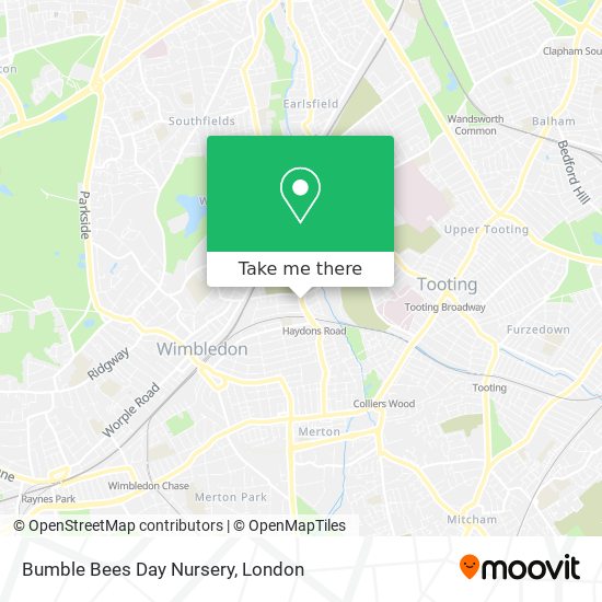 Bumble Bees Day Nursery map