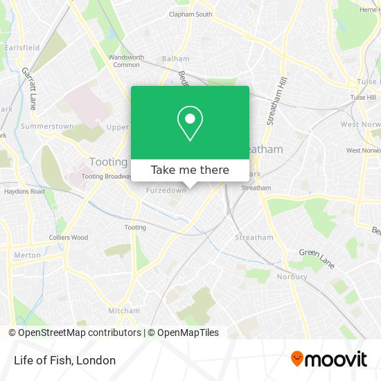 Life of Fish map