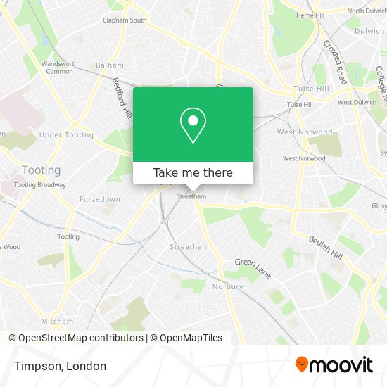 Timpson map