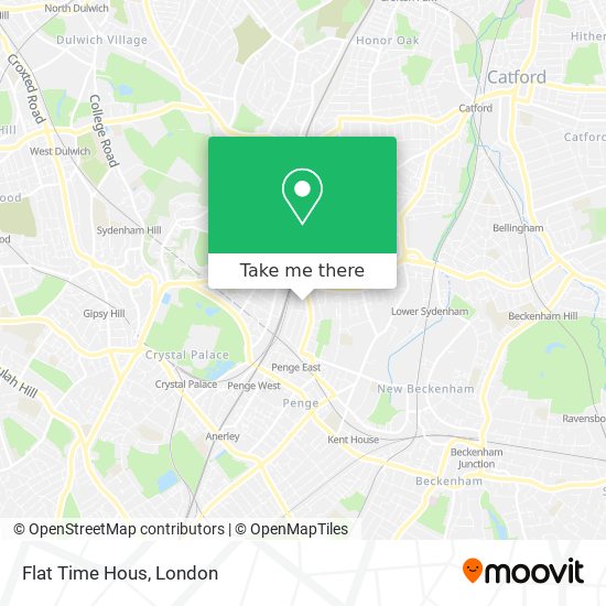 Flat Time Hous map