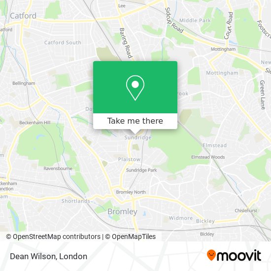 Dean Wilson map