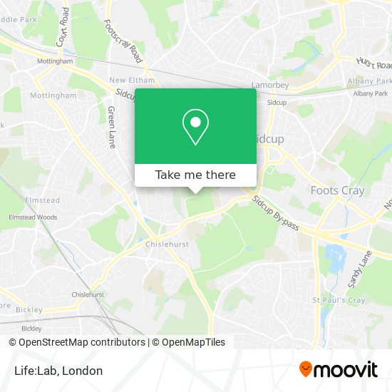 Life:Lab map