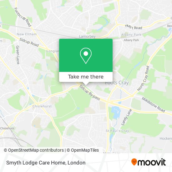 Smyth Lodge Care Home map