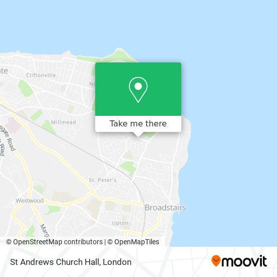 St Andrews Church Hall map