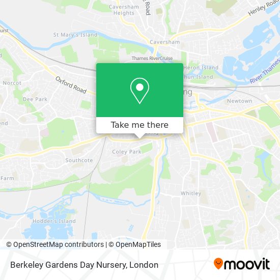 Berkeley Gardens Day Nursery map