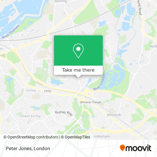 Peter Jones map