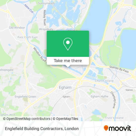 Englefield Building Contractors map