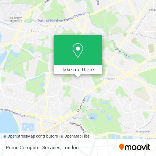 Prime Computer Services map
