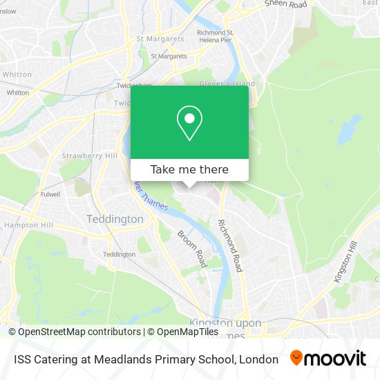 ISS Catering at Meadlands Primary School map